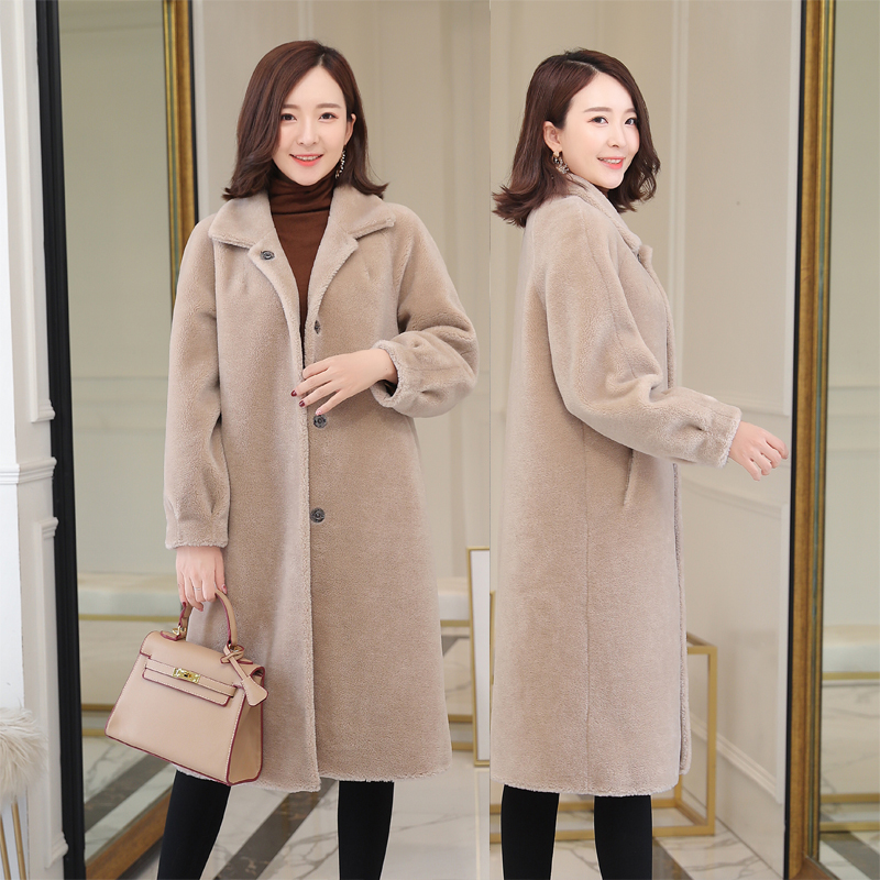 Sheep velvet overcoat leather and fur coat 2018 new pattern Haining grain Fur integrated Mid length version Special Offerin the Women's clothing/Boutique , Fur category - from Buy2taobao.com to provide professional Taobao agent buy service