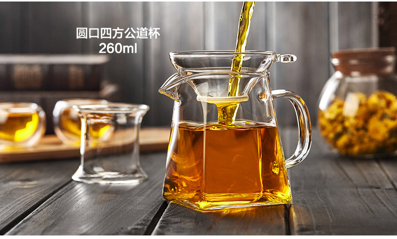 加厚玻璃公道杯耐高温分茶器带茶漏茶海功夫玻璃茶具配件包邮在类目 餐饮具, 茶具, 茶海中 - 来自Buy2taobao.com提供专业的淘宝代购服务