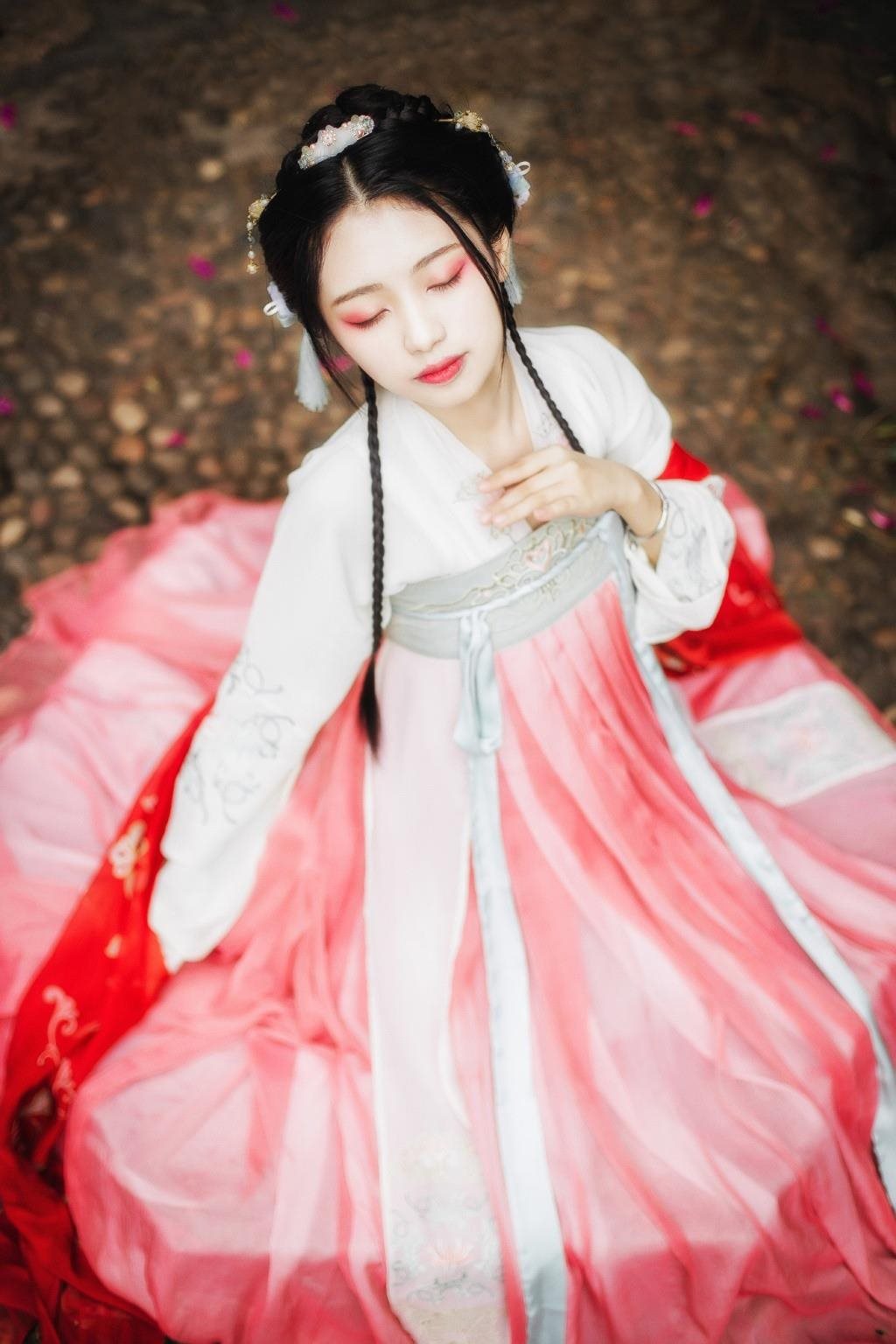 【有香如故】店庆款 鹿韭 齐胸襦裙 齐腰汉服女 姐妹款|msdalam kategori Butik wanita / wanita, pakaian/pakaian kebangsaan/peringkat pakaian, pakaian kebangsaan/pakaian - dari Buy2taobao.com untuk memberikan perkhidmatan ejen Taobao profesional membeli