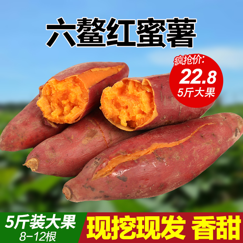 Six. Red Sweet potato Large fruit 5 pounds fresh Farm Sand Small fragrant sweet potato Sweet potatoin the Aquatic meat/Fresh fruits and vegetables/Cooked , Fresh vegetables/Vegetable products , Fresh vegetables , Sweet potato category - from Buy2taobao.com to provide professional Taobao agent buy service