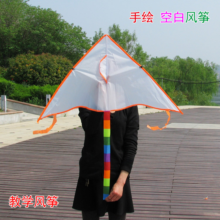 潍坊风筝 空白三角 手绘风筝 DIY风筝 教学风筝 空白风筝儿童风筝在类目 运动/瑜伽/健身/球迷用品, 毽子/空竹/民间运动, 风筝, 风筝中 - 来自Buy2taobao.com提供专业的淘宝代购服务