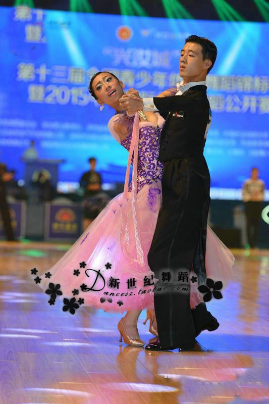 新世纪舞蹈2016新款摩登舞裙交谊裙比赛服演出服华尔兹蕾丝花边款在类目 运动/瑜伽/健身/球迷用品, 舞蹈/健美操/体操, 摩登舞, 摩登舞套装(含演出服)中 - 来自Buy2taobao.com提供专业的淘宝代购服务