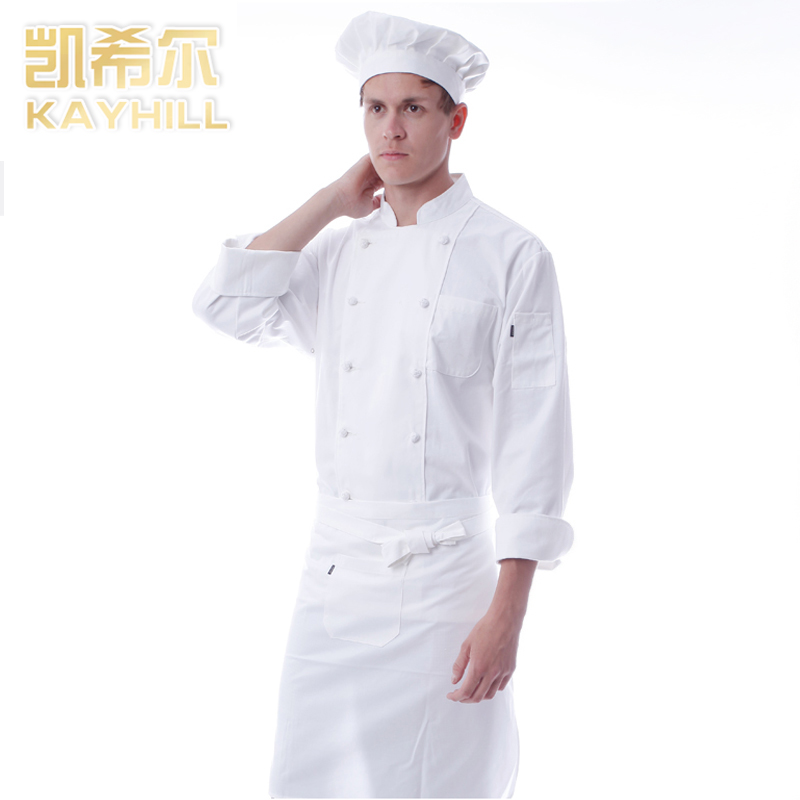 凯希尔厨师服餐厅工作服中式厨房工装双排扣男女服务员长袖春夏在类目 男装, 套装, 工装制服中 - 来自Buy2taobao.com提供专业的淘宝代购服务