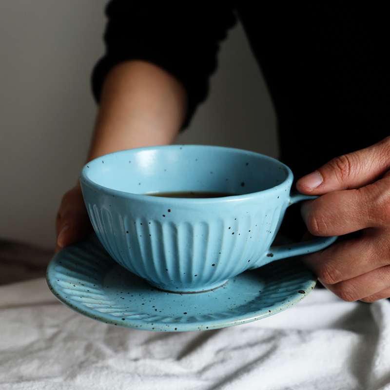 Ou River Longquan Celadon Mug Saucer English Afternoon teacup Boutique ceramics European style grace black tea Beidiein the Tableware , Coffee , Mug category - from Buy2taobao.com to provide professional Taobao agent buy service