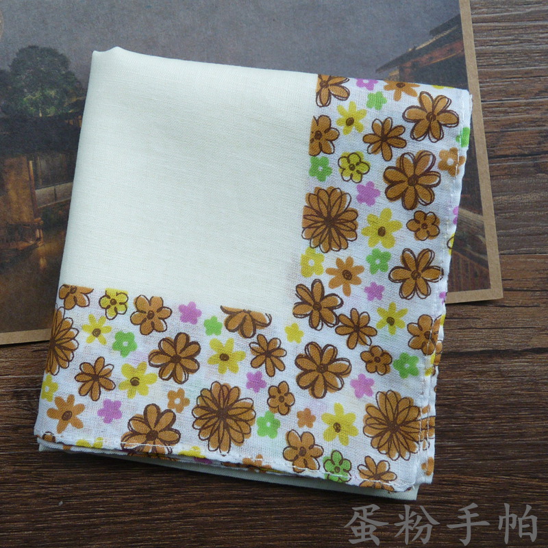 Clearance Specials Egg powder handkerchief 60 branch Exquisite Refinement grace Printed Handkerchief Handkerchief Fragrance Sparsein the Accessories/Leather belt/Hat/Muffler , Handkerchief category - from Buy2taobao.com to provide professional Taobao agent buy service