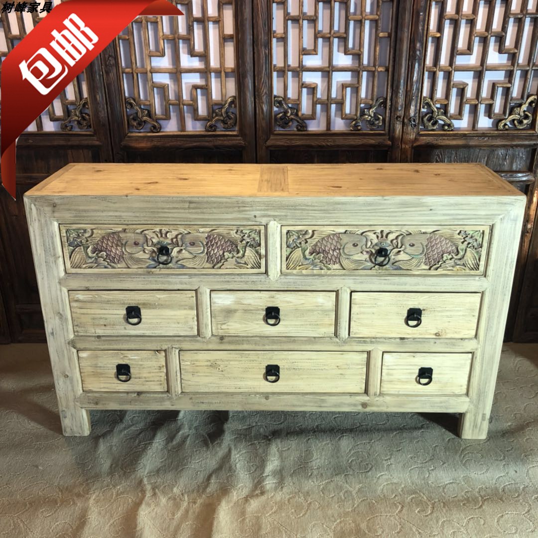 New Chinese style Eight bucket Storage High-capacity solid wood Shoe cabinet Curio Hand-carved Flat cabinet Office cabinetin the Storage consolidation , Home Storage appliances , Cabinets , Cabinets category - from Buy2taobao.com to provide professional Taobao agent buy service