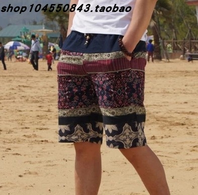 shorts for men mens shorts summer beach pants for men linen在类目 男装, 休闲裤中 - 来自Buy2taobao.com提供专业的淘宝代购服务