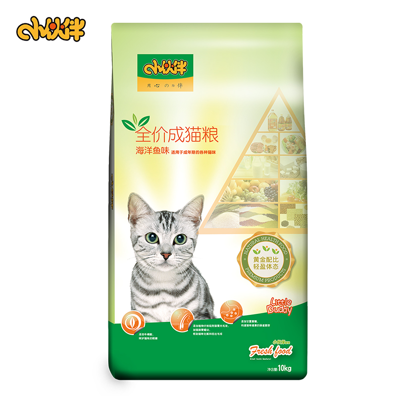 Little Partner Cat Food 10kg Ocean Fish flavor General type Cat foodin the Pet/Pet food and supplies , Cats staple category - from Buy2taobao.com to provide professional Taobao agent buy service