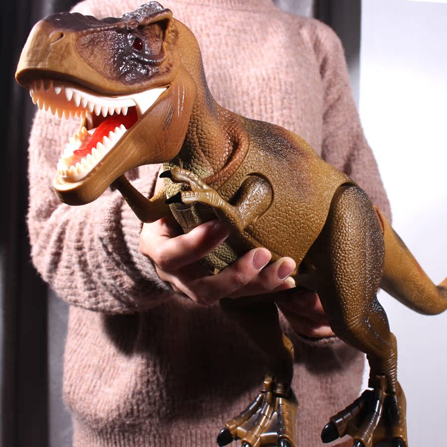 dinosaur baby Large remote control dinosaur Tyrannosaurus Rex walk simulation animal suit Electric boy Toysin the Toy/Childs/Puzzle/Building block/Model , Electric/Remote control/Inertia/Clockwork toys , Electric/Remote animals/Character category - from Buy2taobao.com to provide professional Taobao agent buy service