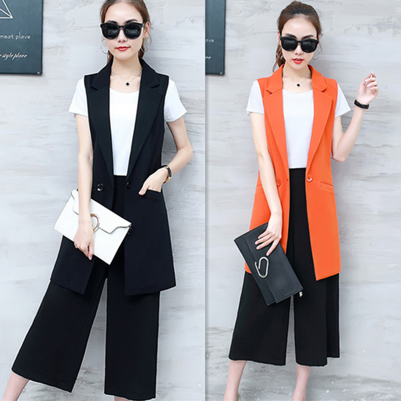 Suit vest women 2019 Spring new pattern Korean Edition Self cultivation Tank Top Vest Mid length version Kanjian jacketin the Women's clothing/Boutique , Maga category - from Buy2taobao.com to provide professional Taobao agent buy service