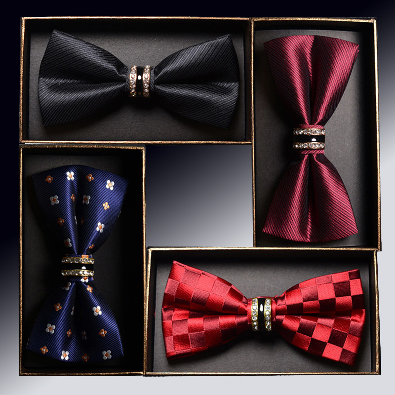 Bowtie marry Solid Bowtie Japan and South Korea men and women business affairs marry Metal With drill Bowtie England bow Collar isigninain the Accessories/Leather belt/Hat/Muffler , Collar accessories , Tie category - from Buy2taobao.com to provide professional Taobao agent buy service