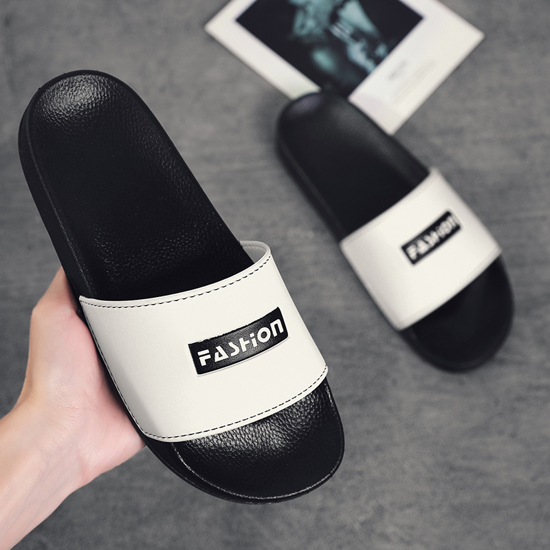 Versatile Simplicity Super soft comfortable non-slip Word tow Schoolboy Large 46474849 Exorcism sandalsin the Men's Shoes, Slippers category - from Buy2taobao.com to provide professional Taobao agent buy service