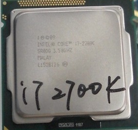 英特Intel 酷睿i7 2700K QS版散片CPU 1155针