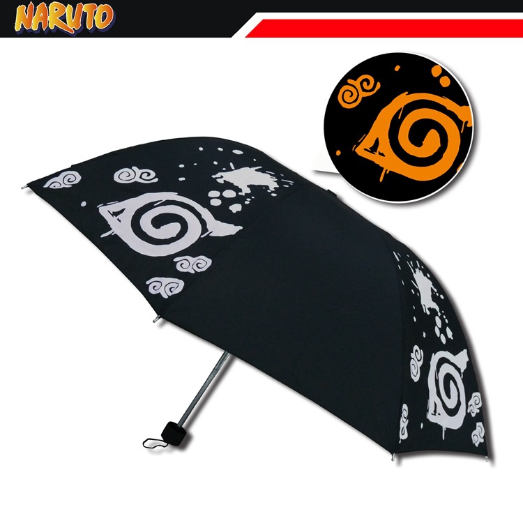 Naruto Naruto Sasuke comic Discoloration Umbrella fold Rain or shine dual-use umbrellas Animation aroundin the Home Daily , Umbrella/Rain gear/Rain/Moistureproof , Umbrella category - from Buy2taobao.com to provide professional Taobao agent buy service