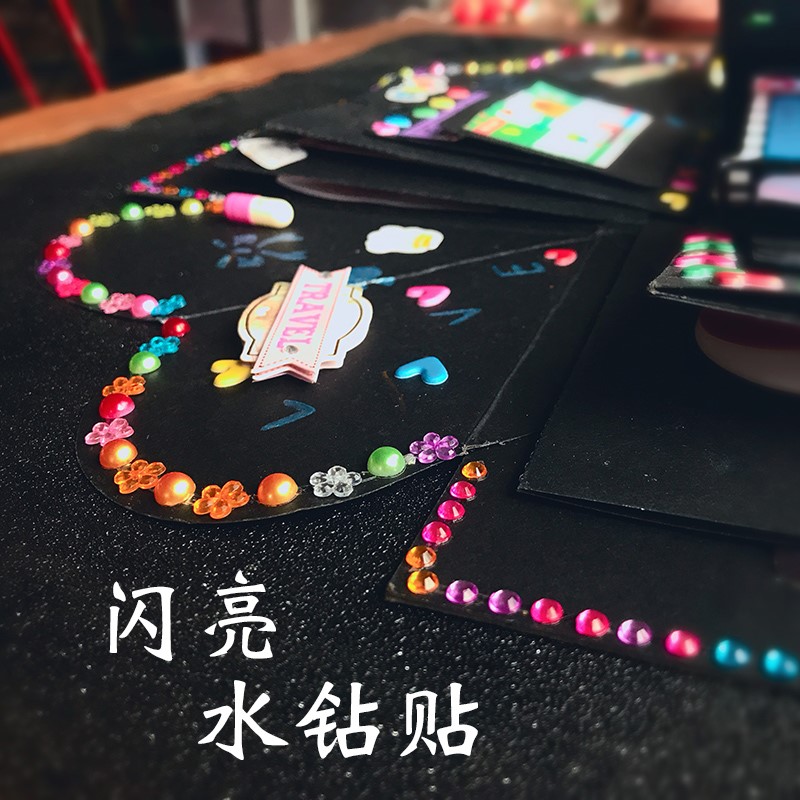 爆炸盒子装饰配件材料diy影集相薄彩钻装饰贴钻闪亮创意水晶贴|msdalam kategori bekalan perayaan/hadiah, Hadiah kreatif, Galeri/album - dari Buy2taobao.com untuk memberikan perkhidmatan ejen Taobao profesional membeli