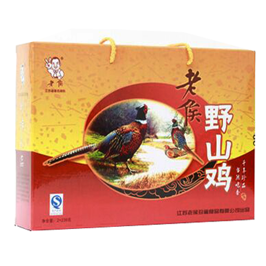 包邮江苏淮安特产香味四溢老侯野山鸡野鸡熟的238g*2(礼盒装)在类目 零食/坚果/特产, 牛肉干/猪肉脯/卤味零食, 鸡肉零食中 - 来自Buy2taobao.com提供专业的淘宝代购服务