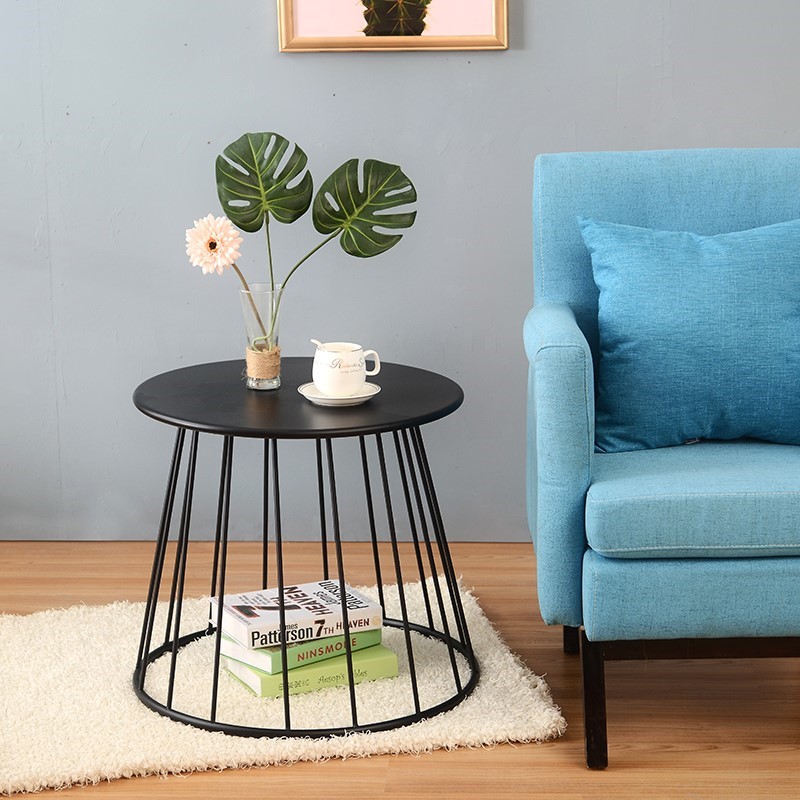 Northern Europe Iron art coffee Side table tea table modern Table circular Corner table originality golden bedside cupboardin the Residential furniture , Categories , Tea table category - from Buy2taobao.com to provide professional Taobao agent buy service
