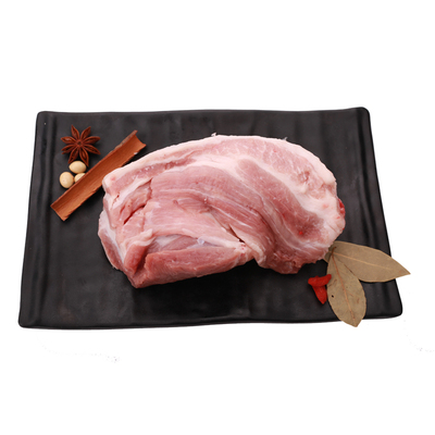 爱森 冷鲜肉 生猪肉 去皮带膘夹心肉500克/盒