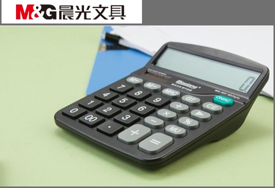 晨光计算器 财务计算机太阳能12位双电源桌面型太阳能计算机|ruв категории электронный словарь/электрический бумажных книг/канцелярские принадлежности, калькулятор - от Buy2taobao.com для оказания профессиональной услуги покупки агента Taobao