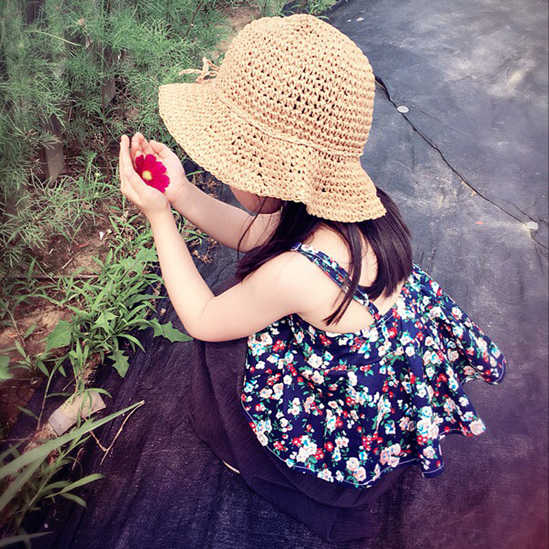 children Straw hat girl sunshade Beach hat Sunscreen Fisherman hat the republic of korea Spring and summer Seaside on vacation manual Knit capin the Sports/Yoga/Fitness/Fans supplies , Swim , Swimming equipment , Visor/Beach hat category - from Buy2taobao.com to provide professional Taobao agent buy service