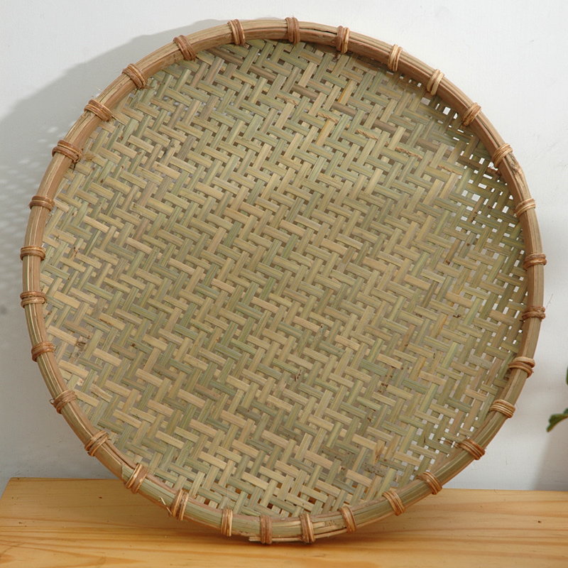 民间竹编工艺 竹匾竹筛子 小米筛 漏筛 隔筛 面粉筛子 环保竹制品 - 想去