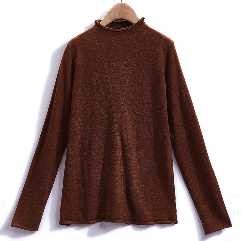 2019 Spring new pattern Half a Core yarn Sweater Base coat 6989in the Women's clothing/Boutique , Wool sweater category - from Buy2taobao.com to provide professional Taobao agent buy service
