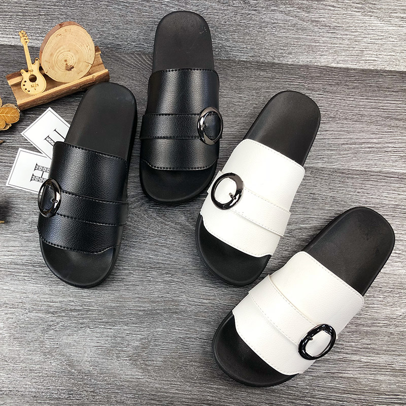 Red Beach sandals Sandals 2018 new pattern personality fashion leisure time outdoor non-slip Word towin the Men's Shoes, Slippers category - from Buy2taobao.com to provide professional Taobao agent buy service