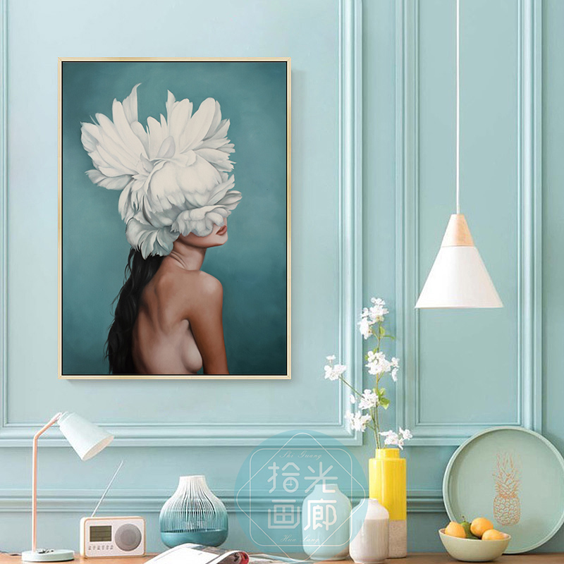 Northern Europe Decorative painting Entrance Restaurant hotel Open House Beauty Salon Modern minimalist Beauty Art Hanging picturein the Home accessories , Decorative painting , Modern decorative painting category - from Buy2taobao.com to provide professional Taobao agent buy service