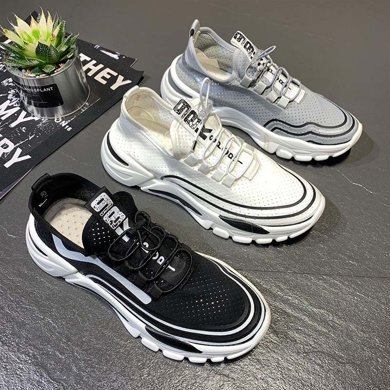 Fast Same item shoes Net surface ventilation light gym shoes Korean Edition fashion The thickness of the bottom Versatile runwayin the Men's Shoes, Canvas shoes category - from Buy2taobao.com to provide professional Taobao agent buy service