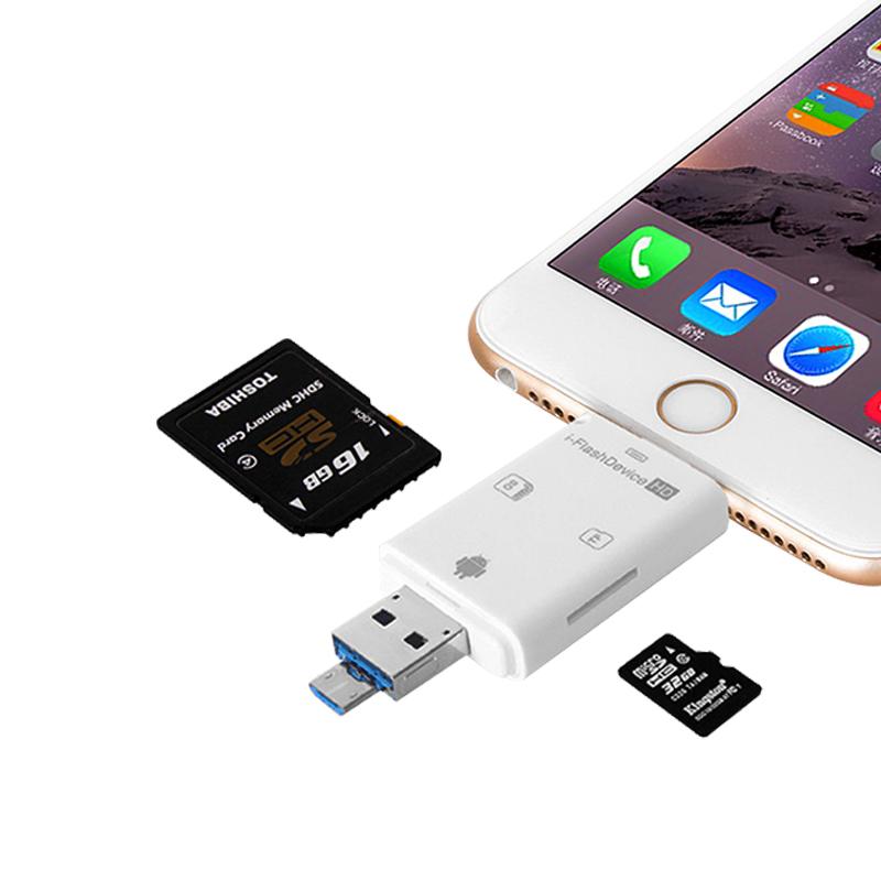 苹果iPhone8读卡器8 Plus读取TF卡SD卡手机读取卡套x转换器|ruв категории Цифровые аксессуары, цифровой периферийных, Card reader - от Buy2taobao.com для оказания профессиональной услуги покупки агента Taobao