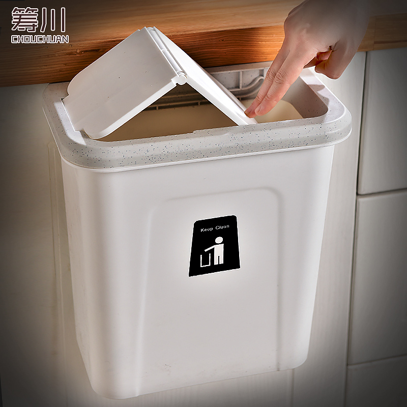 厨房橱柜壁挂垃圾桶家用柜门可挂式大号带有盖桌面小网红卫生间筒|ruв категории семья/личные чистящие средства, домашнюю работу/слово уборка посуды, мусор/мусор рама, мусор - от Buy2taobao.com для оказания профессиональной услуги покупки агента Taobao
