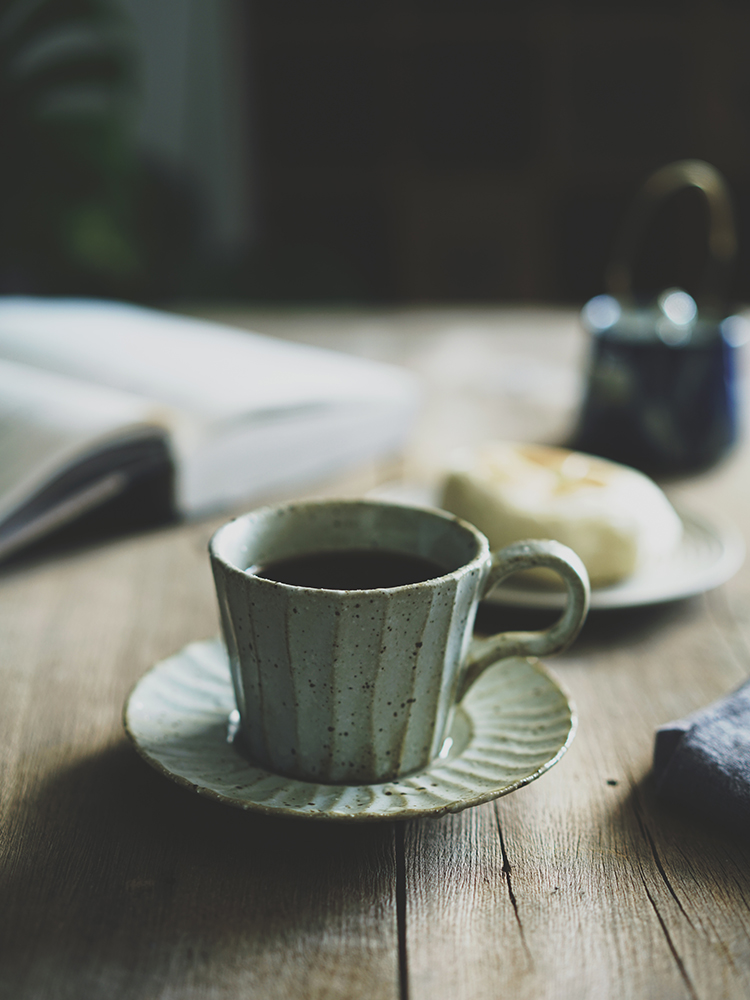 匠人 日式复古手作粗陶咖啡杯碟马克杯牛奶杯早餐杯挂耳卡布奇诺在类目 餐饮具, 咖啡器具, 咖啡杯中 - 来自Buy2taobao.com提供专业的淘宝代购服务