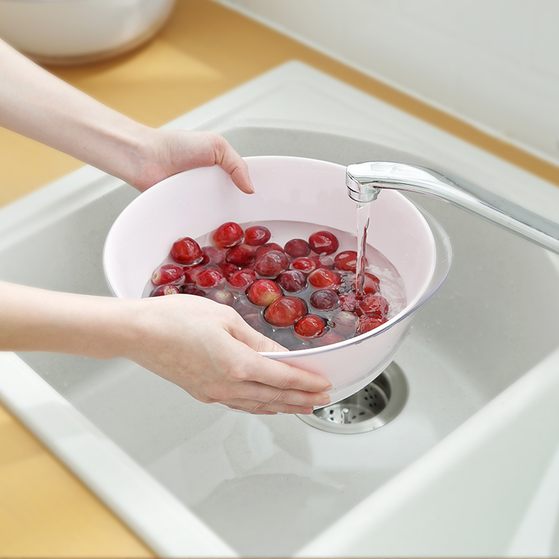 Leach basket originality household kitchen Plastic Large fruit Shopping basket Trays Artifact double-deck Water leakagein the Tableware , Tableware , Fruit bowl/Fruit plate/Hamper category - from Buy2taobao.com to provide professional Taobao agent buy service