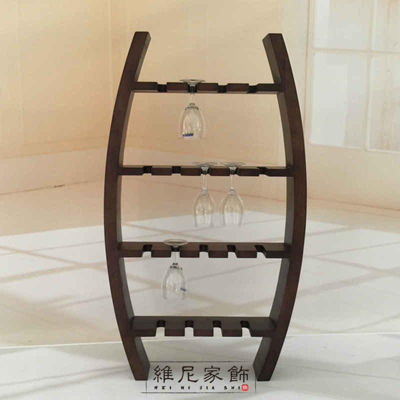 北欧壁挂实木酒杯架 挂墙高脚杯架 墙上杯架 酒吧酒窖商用酒杯架在类目 餐饮具, 酒壶/酒杯/酒具, 酒架中 - 来自Buy2taobao.com提供专业的淘宝代购服务