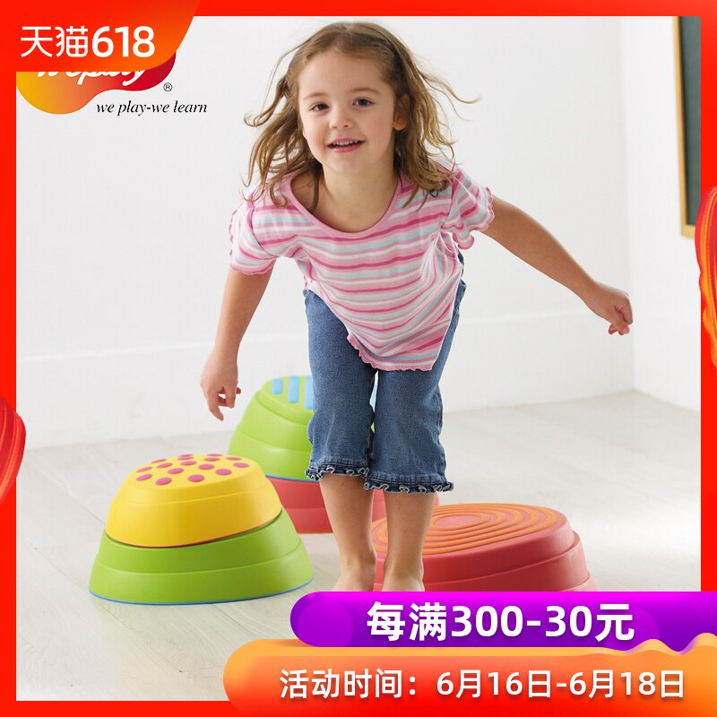 台湾WEPLAY幼儿园彩虹过河石儿童感统训练早教器材平衡触觉玩具|ruв категории игрушка/коляска/головоломка/блоки/модель, развлечения/оборудование для обучения/крупных объектов, чувство учебного оборудования/оборудование для обучения - от Buy2taobao.com для оказания профессиональной услуги покупки агента Taobao