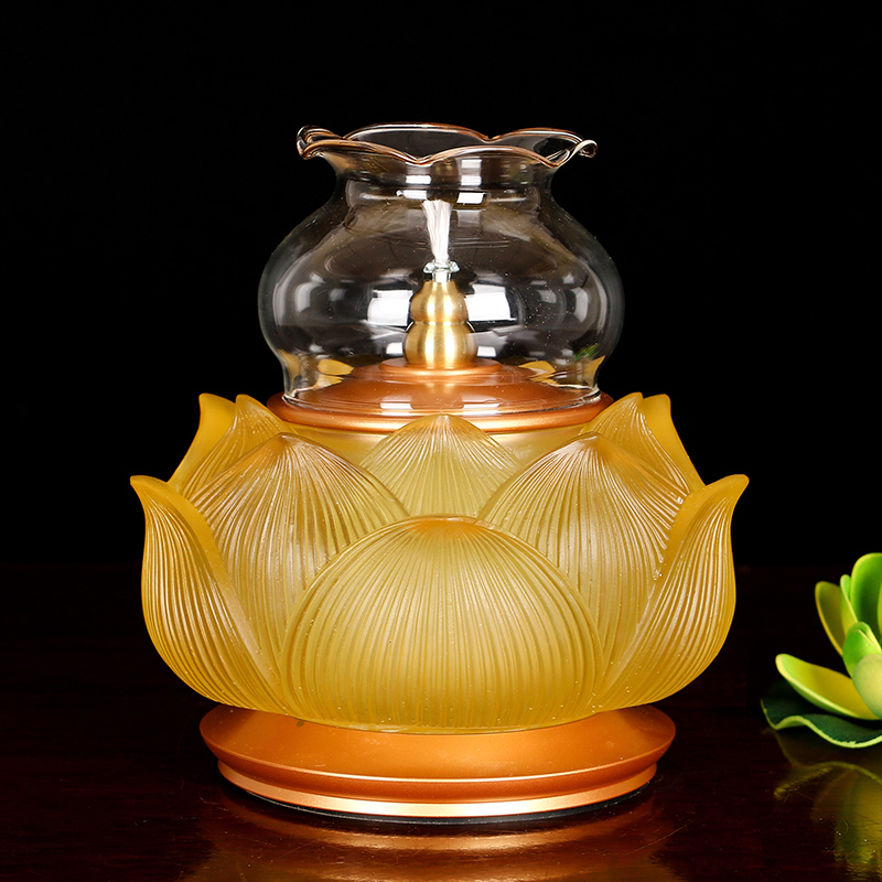 Tact Buddha make offerings to Buddha Lamp oil lamp burning in front of the statue of Buddha Colored glaze Lamp supply Lotus lights Long light household Pure copper Butter lampin the Home accessories , Candle/Candlestick , Candlestick category - from Buy2taobao.com to provide professional Taobao agent buy service