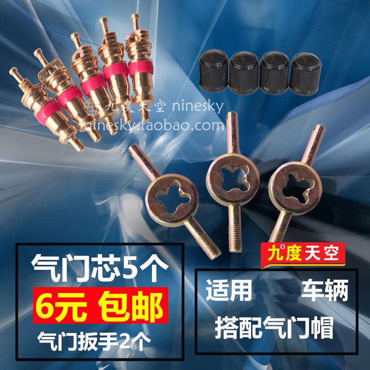 真空轮胎气门芯 汽车摩托车电动车气门嘴芯自行车气门针气门扳手|ruв категории велосипед/езда оборудования/запасных частей, велостоянка, клапан - от Buy2taobao.com для оказания профессиональной услуги покупки агента Taobao