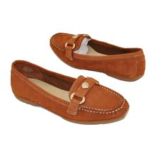 �¿�Anne Klein����ƽ��Ƥ����װ��ȫƤ��ɫǳ�ڵ�Ь��ƤŮЬ