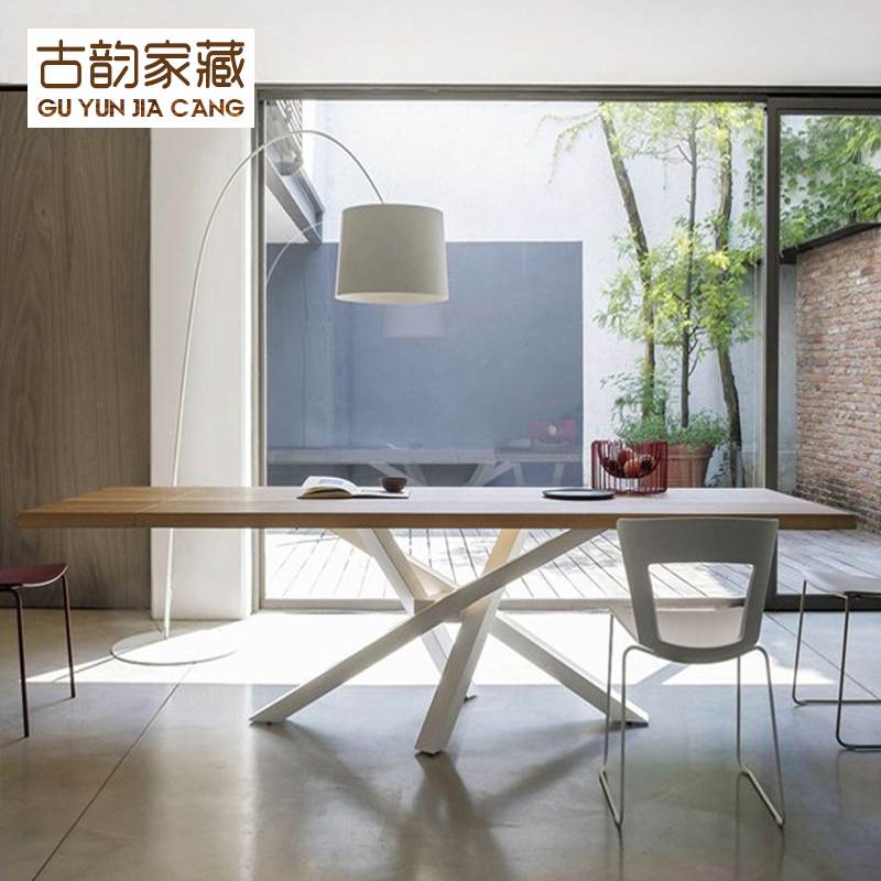 American style loft Iron art Retro Modern simplicity solid wood table Rectangular Strip Computer training to work in an office Conference tablein the Business/Office Furniture , Office Furniture , Desk , Conference table category - from Buy2taobao.com to provide professional Taobao agent buy service
