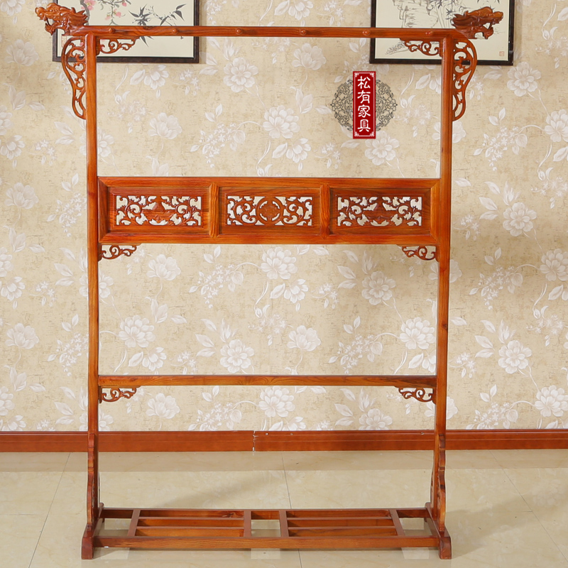 東陽木雕中式仿古典明清家具黃紅花梨色實木衣帽架龍頭雕花晾衣架在類目 住宅傢俱, 架類, 衣帽架中 - 來自Buy2taobao.com提供專業的淘寶代購服務