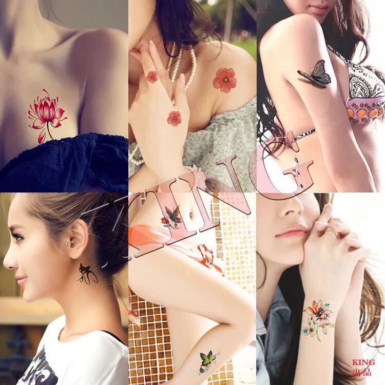 Tattoo Sticker waterproof Lasting personality fresh simulation Sashimi Body Coloured drawing Scars lifelike Tattoo stickerin the Makeup/Perfume/Beauty tools , Body painting category - from Buy2taobao.com to provide professional Taobao agent buy service