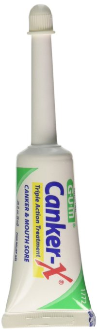 gum canker-x canker - mouth sore treatment -0.28, oz. 口