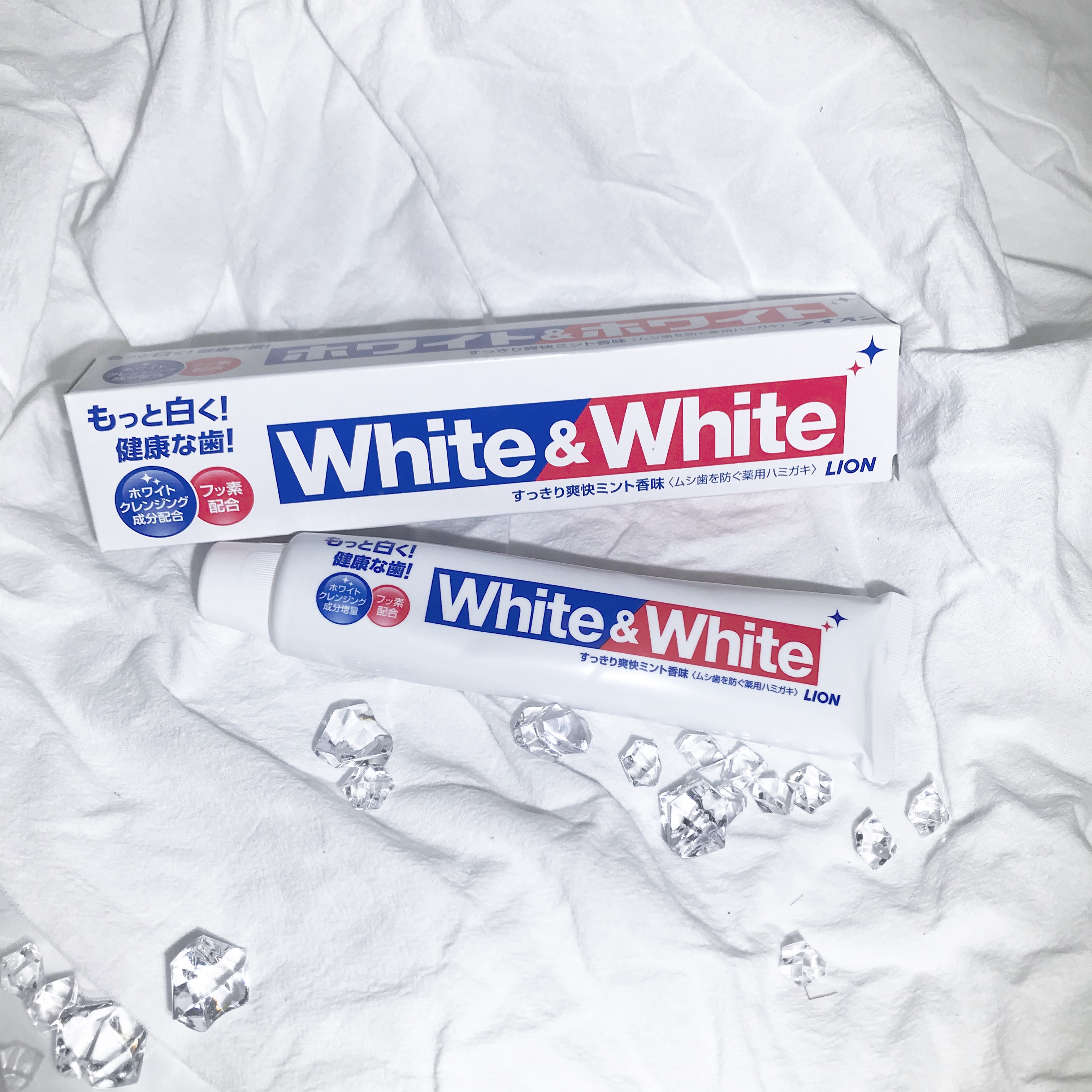 Bright white mouth~Japan LION/ Lion Toothpaste WHITE&WHITE Whitening Toothpaste 150g Teeth Whiteningin the Care cleaners/Sanitary napkins/Paper/Aromatherapy , Shampoo bath/Personal cleanliness , Oral Care , Toothpaste category - from Buy2taobao.com to provide professional Taobao agent buy service