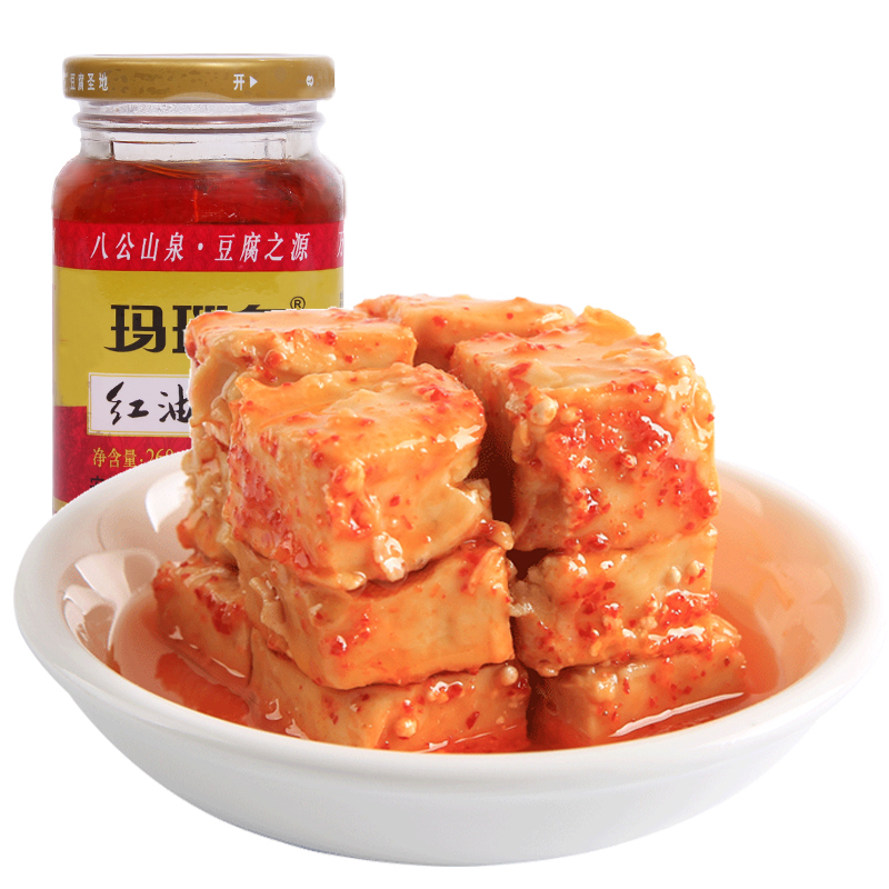 【满29包邮】玛瑙泉红油豆腐乳260g/瓶装香辣特产八公山泉酱菜在类目 粮油米面/南北干货/调味品, 调味品/果酱/沙拉, 豆腐乳中 - 来自Buy2taobao.com提供专业的淘宝代购服务