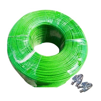 368mm4mm拉紧器晾衣绳葡萄架钢丝绳塑胶大棚夹头透明包卡头细绿软|ruв категории награду материалов, вешалка/бельевой род, вешалка аксессуары, трос - от Buy2taobao.com для оказания профессиональной услуги покупки агента Taobao