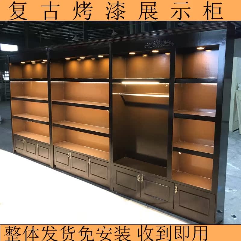 大气简约欧式复古烤漆店铺精品柜包包柜产品柜鞋柜美容院母婴货架|ruв категории коммерческий/офисная мебель, полки/витрина, бутик - витрина/витрина - от Buy2taobao.com для оказания профессиональной услуги покупки агента Taobao