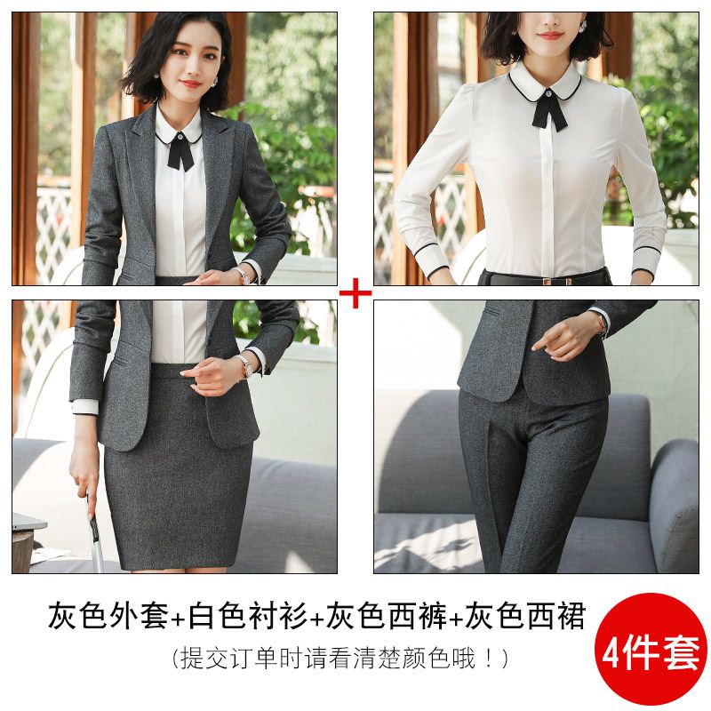 西装套装女装2019春夏白领时尚气质九分袖小西服显瘦小脚裤三件套|ruв категории Женская одежда, костюм/студенты школьную форму/обмундирования, профессионального женский костюм - от Buy2taobao.com для оказания профессиональной услуги покупки агента Taobao