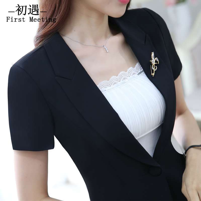 职业套装女商务正装夏季新款短袖大码气质两件套修身工作服套裙在类目 女装/女士精品, 套装/学生校服/工作制服, 职业女裙套装中 - 来自Buy2taobao.com提供专业的淘宝代购服务