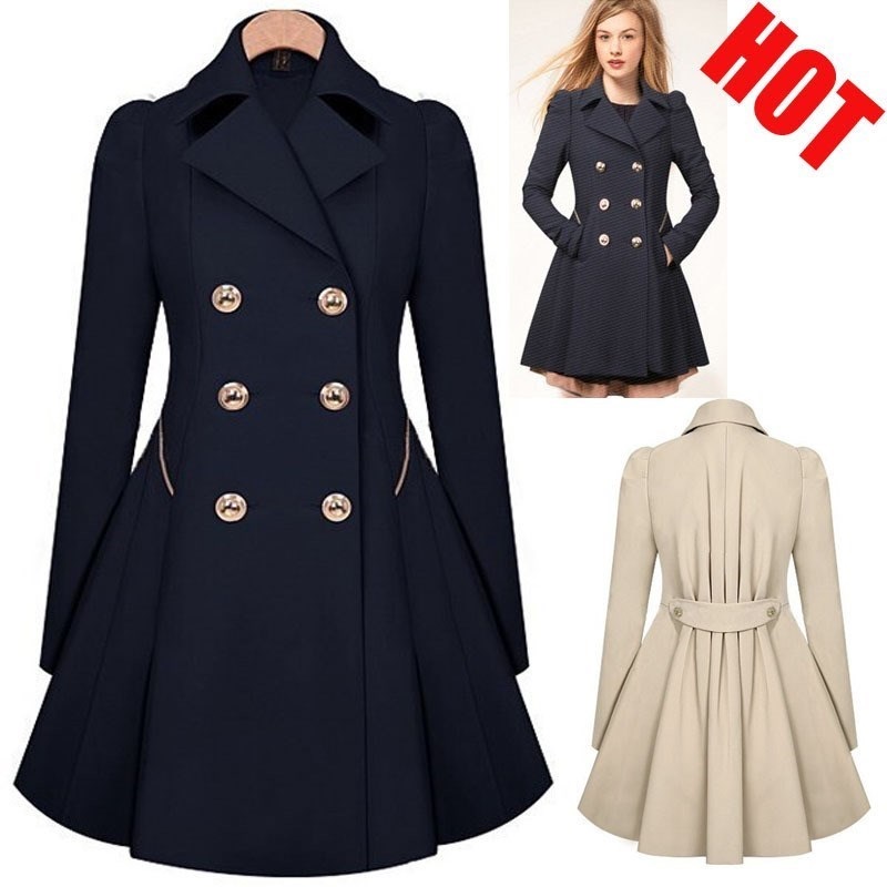 Woman Wool Long Jacket Coat Winter Women Trench Coats在类目 女装/女士精品, 大码女装中 - 来自Buy2taobao.com提供专业的淘宝代购服务