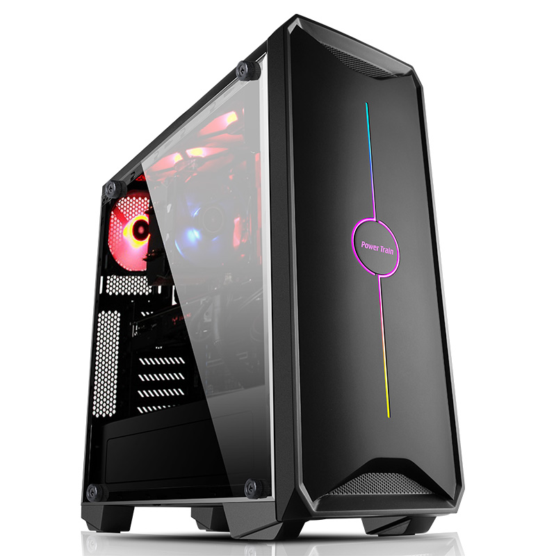 睿影機箱全景側透rgb線電腦主機箱腦台式機箱atx靜音背在類目 電腦硬件/顯示器/電腦周邊, 機箱中 - 來自Buy2taobao.com提供專業的淘寶代購服務